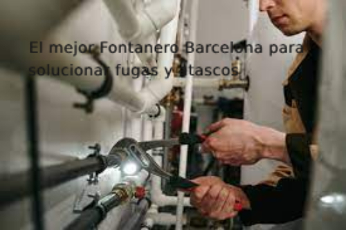 El mejor Fontanero Barcelona para solucionar fugas y atascos