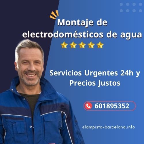 Montaje de electrodomésticos de agua