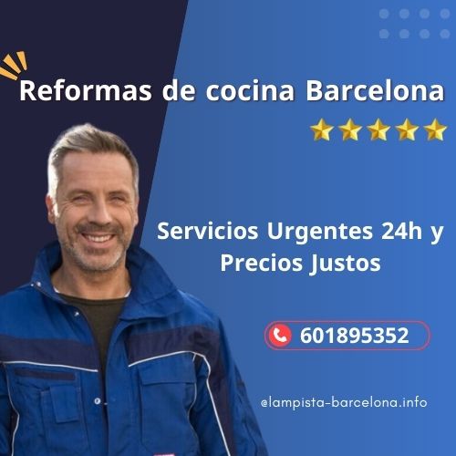 Reformas de cocina Barcelona