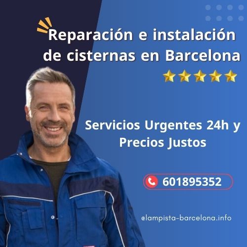 Reparación e instalación de cisternas en Barcelona